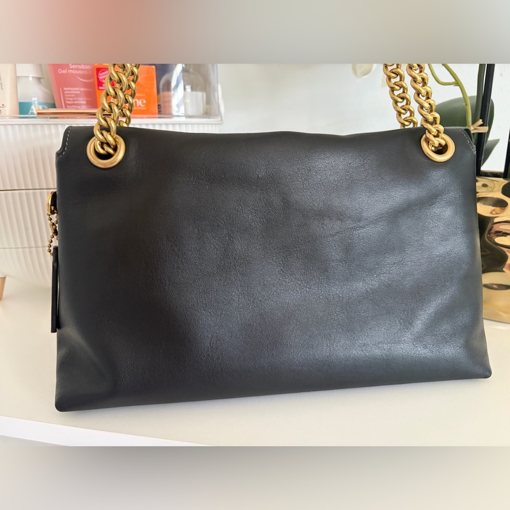 Coach Black Chelsea Shoulder Bag 30
With Chain - Picture 13 of 16